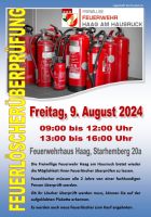 2024-08-09 Feuerlöscherüberprüfung